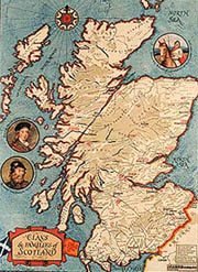 Irish Maps: Ancestral Map of Scotland