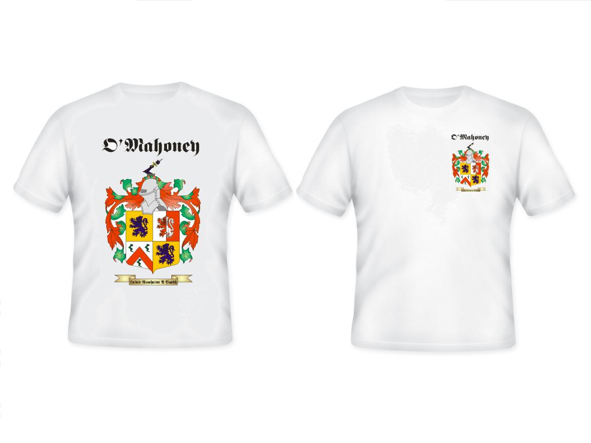 TeeShirt with Printed Coat of Arms