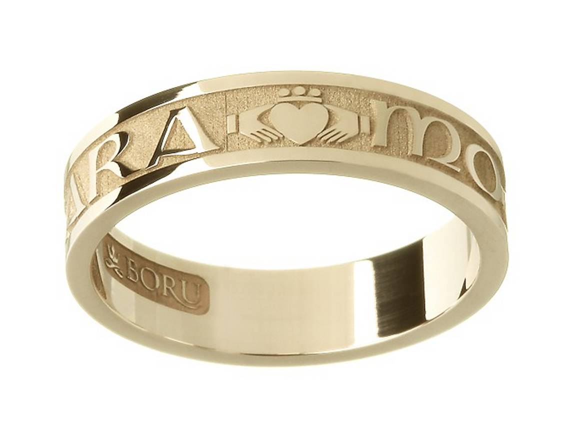 ladies-14k-gold-mo-anam-cara-gaelic-ring-wed183